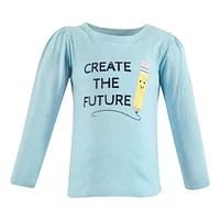 Hudson Baby Toddler Girls Long Sleeve T-Shirts