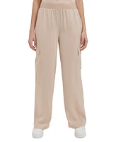 Calvin Klein Women's Satin Cargo Pants