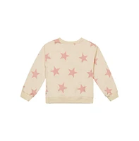 Sammy + Nat Little Girls Printed Sweatshirt