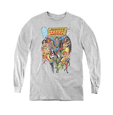 Justice League Boys of America Youth Team Up Long Sleeve Sweatshirts