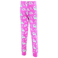 Hudson Baby Big Girls Cotton Pajama Set, Mermaid