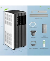 Vebreda 8000 Btu Portable Air Conditioner with Cool Humidifier