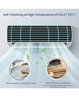 Vebreda 12000 Btu 20 SEER2 115V Ductless Mini Split Air Conditioner