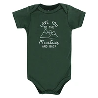 Hudson Baby Boys Cotton Bodysuits