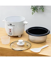 Uber Appliance Rapid Rice Cooker 6 Cup capacity