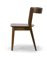 Glamour Home 29.53" Astor Rubberwood Dining Chair