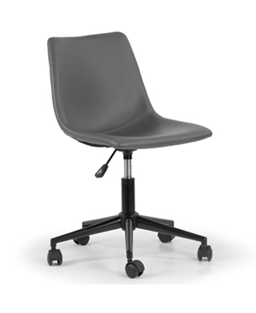 Glamour Home 34" Adan Polyester, Metal Task Chair