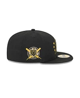 New Era Men's Black Oakland Athletics 2024 Armed Forces Day On-Field 59FIFTY Fitted Hat