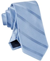 Tommy Hilfiger Men's Solid Textured Stripe Tie