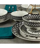 Bia Cordon Bleu Arabesque, 20-Piece Dinnerware Set, Service for 4