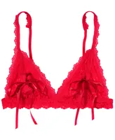 Hanky Panky After Midnight Signature Lace Peek-a-Boo Bralette 487831