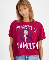 Grayson Threads, The Label Juniors' Betty Boop Glamour University Graphic T-Shirt