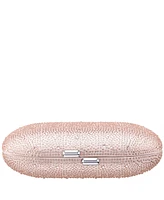 Nina Allover Crystal Oval Minaudiere