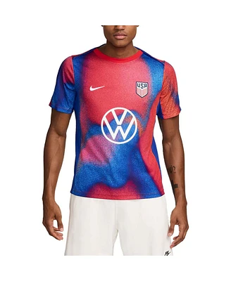 Nike Men's Royal Usmnt 2024 Academy Pro Pre-Match Top