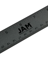 Jam Paper Strong Aluminum Ruler - 12