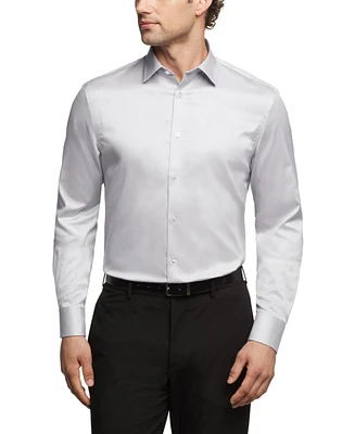 Calvin Klein Refined Cotton Stretch, Men's Regular Fit Dress Shirt