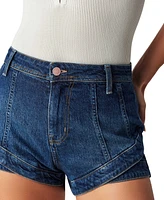 Free People Women's Mona High Rise Denim Shorts