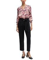 Boss by Hugo Women's Floral-Print Blouse