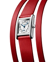 Longines Women's Swiss Mini Dolcevita Red Three