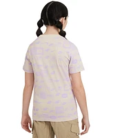 Nike Sportswear Big Kids Cotton Printed Logo Graphic T-Shirt