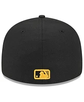 New Era Men's Black Miami Marlins 2024 Armed Forces Day Low Profile 59FIFTY Fitted Hat
