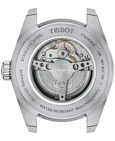 Tissot Men's Swiss Automatic Prs 516 Brown Perforated Leather Strap Watch 42mm