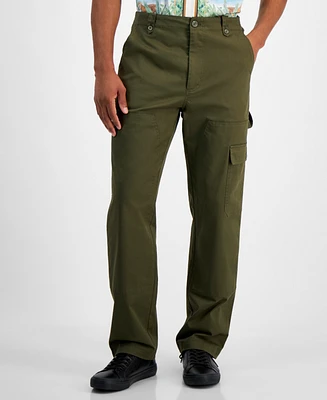 Guess Men's Classic Twill Utility Cargo Pants