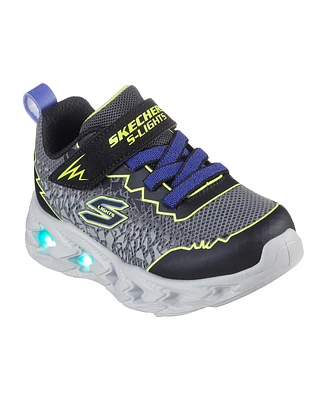 Skechers Toddler Kids S Lights - Vortex 2.0 Zorento Light-Up Fastening Strap Casual Sneakers from Finish Line