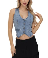 Frye Women's Denim Vest