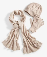 Charter Club Cashmere Hat, Gloves & Scarf Boxed Gift Set, Created for Macy's