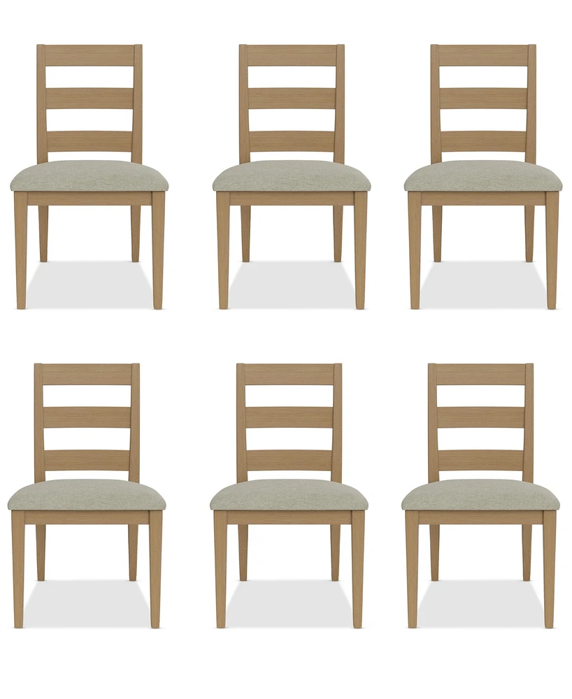 Davie 6 Pc. Ladder Side Chair Set