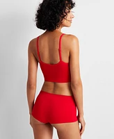 State of Day Women's Seamless Cable-Knit Bralette, Created for Macy's