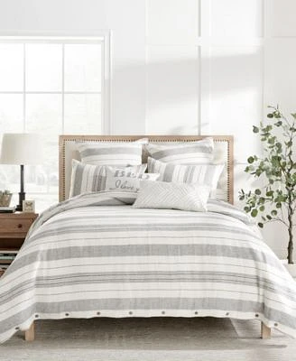 Levtex Monroe Stripe Textured Comforter Sets