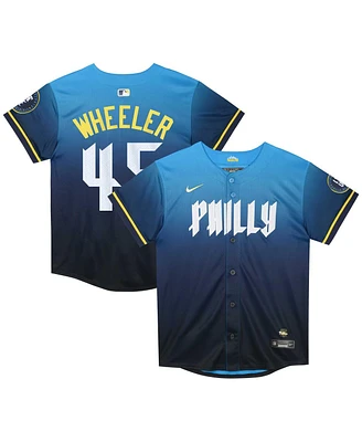 Nike Preschool Zack Wheeler Blue Philadelphia Phillies 2024 City Connect Limited Player Jersey