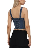 Frye Women's Denim Corset Top