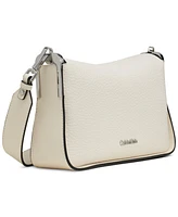 Calvin Klein Fay Demi Shoulder with Magnetic Top Closure