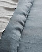 Levtex Washed Linen Solid Duvet Cover