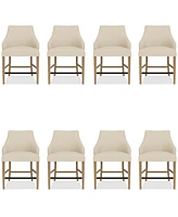 Nelin 8pc Counter Height Chair Set