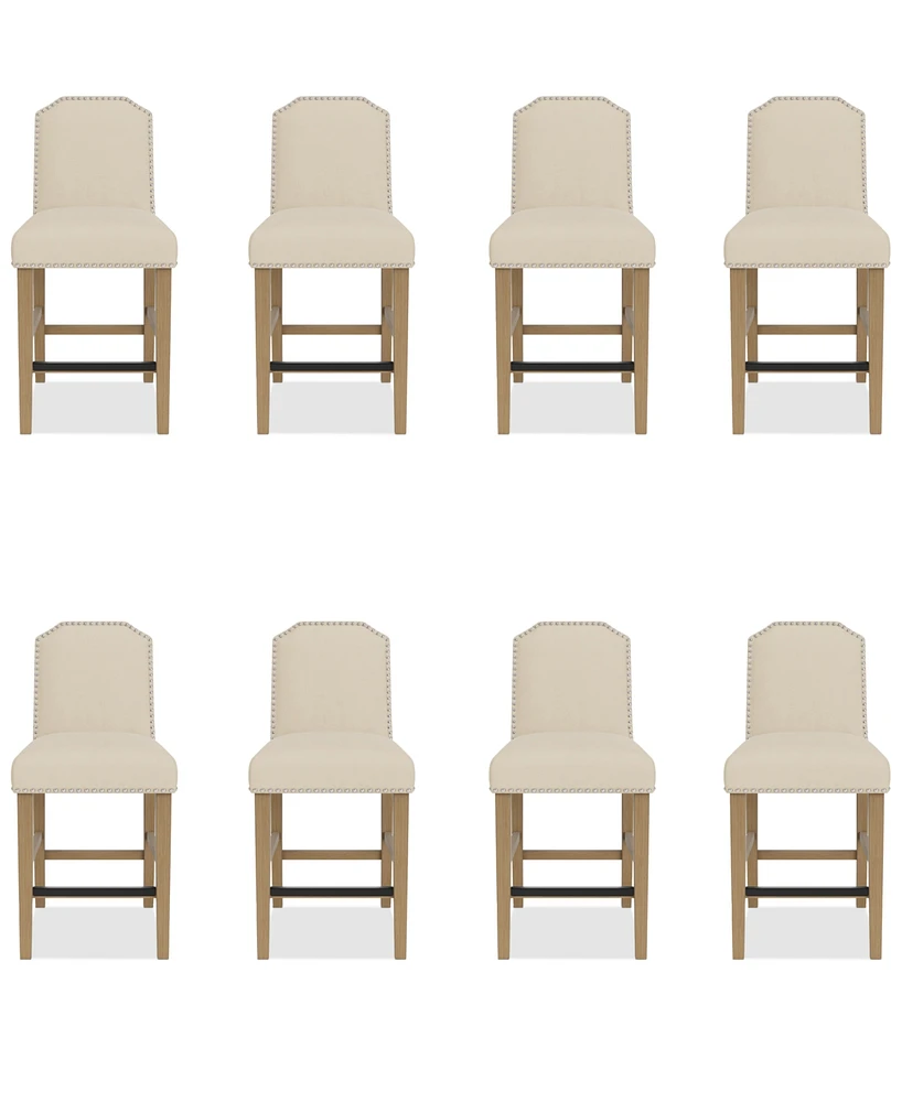 Hinsen 8pc Counter Height Chair Set