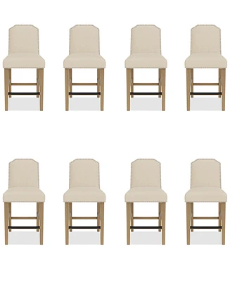 Hinsen 8pc Counter Height Chair Set