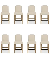 Hinsen 8pc Counter Height Chair Set