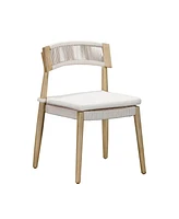 Tov Furniture 2 Pcs Outdoor Dining Chair