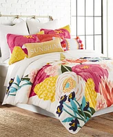 Levtex Grandiflora Reversible 3-Pc. Comforter Set, Full/Queen