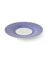 Spode Blue Italian Steccato Salad Plates, Set of 4