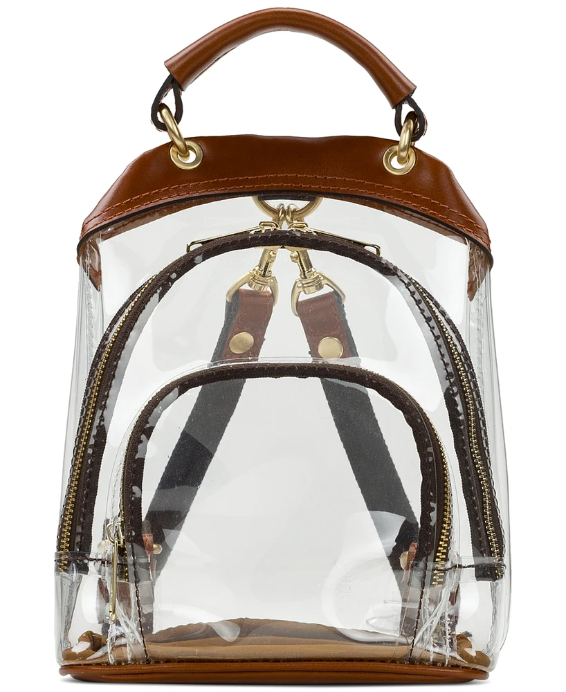 Patricia Nash Alatra Small Clear Backpack