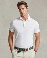 Men's Slim-Fit Soft Cotton Polo Shirt