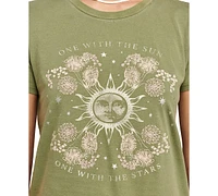 Lucky Brand Women's One With The Stars Classic Cotton Crewneck T-Shirt