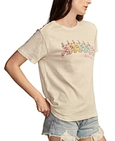 Lucky Brand Women's Grateful Dead Dancing Bears Cotton Boyfriend T-Shirt