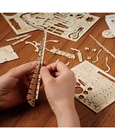 Diy 3D Wood Puzzle - Saxophone - 136pcs