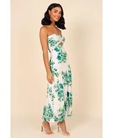 Petal and Pup Women's Teagan Strapless Midi Dress